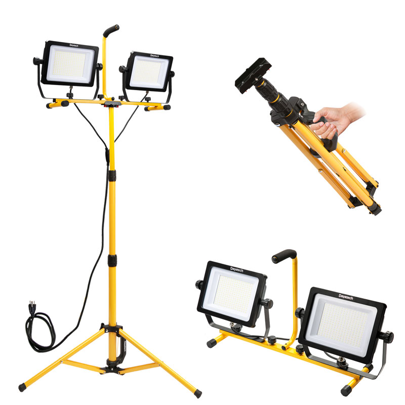 30000 Lumen İki Başlı LED Tripod İş İşığı
